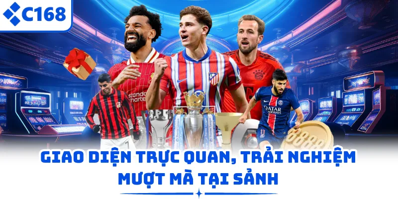 Giao diện trực quan, trải nghiệm mượt mà tại sảnh